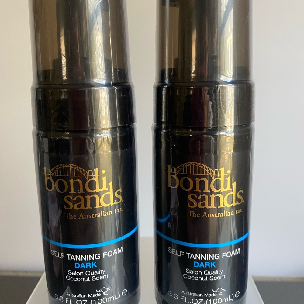 Bondi Sands Self Tanning Foam in Dark 3.3 oz 2 Pack New Sealed